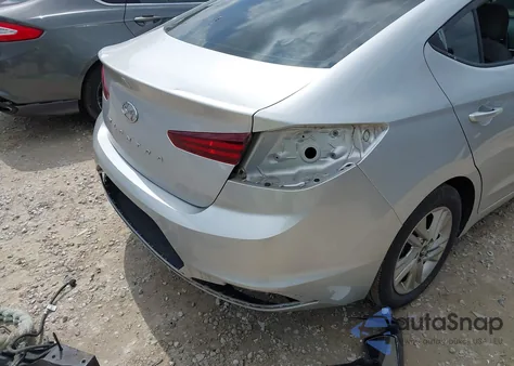 2019 Hyundai Elantra Sel из США, поврежденный, VIN 5NPD84LF4KH426118